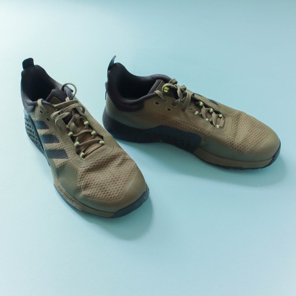 Adidas Dropset 2 Olive Green Strength Training Shoes Men's Size 10.5 Recycled